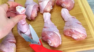 These chicken legs will surprise you❗ Delicious dinner made from simple ingredients, easy recipe🔝
