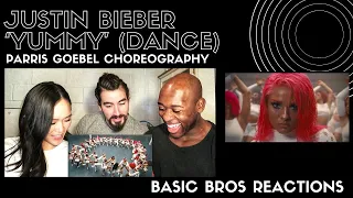 Basic Bros REACT | JUSTIN BIEBER 'YUMMY' (DANCE)