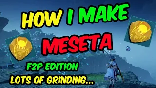 [PSO2:NGS] How I make Meseta F2P Edition