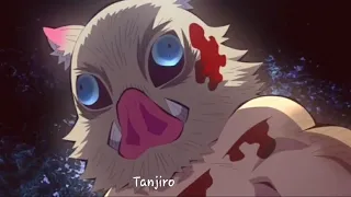 Inosuke finally got Tanjiro's name right | Demon Slayer Season 2