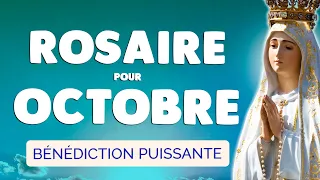 🙏 ROSAIRE pour OCTOBRE 2023 🙏 Puissant Rosaire pour ce MOIS