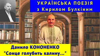 Українська поезія: Д. Кононенко. "Сонце голубить калину"