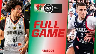 Germany 🇩🇪 vs France 🇫🇷 | Men Quarter-Finals Game | FIBA #3x3OQT 2024 | 3x3 Basketball