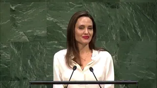 Angelina Jolie  at the UN Peacekeeping Ministerial 2019