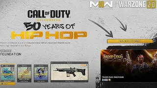 New 50 Years Of Hip Hop Free Daily Login Rewards (Modern Warfare 2 & Warzone 2.0)