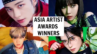 ASIA ARTIST AWARDS 2021 WINNERS