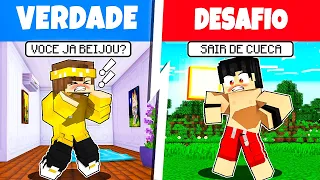 VERDADE ou DESAFIO no MINECRAFT ‹ Alex ›