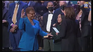 Karen Bass to take oath as LA's new mayor in historic inauguration