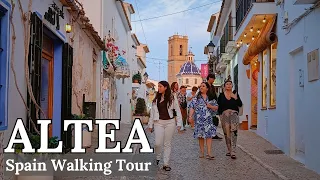 4K Altea Spain - Walking Tour 2023