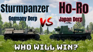 HO-RO VS STURMPANZER II - WHO WILL WIN? (RANK 1 DERP KING?) - WAR THUNDER