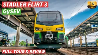 【4K】GySEV - Stadler Flirt 3 - Full Tour and Review - With Captions [CC]