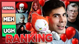 ¡HAGO LA TIER LIST DE STEPHEN KING! | Caja de Películas