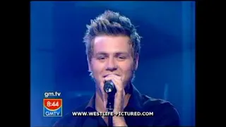 Westlife - Interviews & Obvious performance, GMTV 17.02.2004