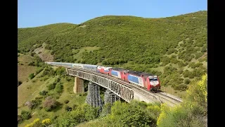 Trains in Greece (1) - old Lianokladi - Domokos route