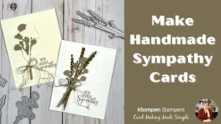 Handmade Sympathy Cards You Can Make For Anyone