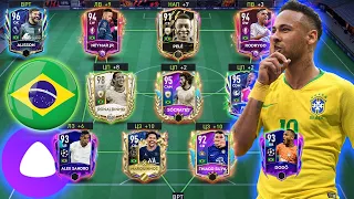 АЛИСА СОБИРАЕТ БРАЗИЛИЮ от 0 до 100 РЕЙТИНГА в FIFA 22 MOBILE!