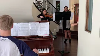 Peter Hoskins, Gabi Lacanienta, and Emma Lacanienta-O Come, O Come Emmanuel