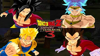 Dragon Ball Z Budokai Tenkaichi 3 - All Ultimate Attacks (4K 60FPS)