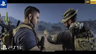 (PS5) Modern Warfare II - PRISON BREAK | Realistic Next-Gen ULTRA Graphics Gameplay [4K 60FPS HDR]