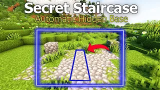 Minecraft BEST Secret Staircase Tutorial | VOWLA