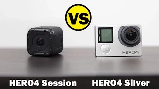 GoPro HERO4 Session vs GoPro HERO4 Silver - Whats Better For $400