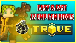 How To Get EASY Empowered Gem Boxes | Trove(PS4/XBOX/PC)