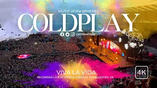 COLDPLAY - Viva La Vida - Manchester, UK 2023 OPENING NIGHT [4K]