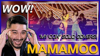 They are ONE OF A KIND! | MAMAMOO 'MY CON' Concert - Solo Song Covers Reaction!