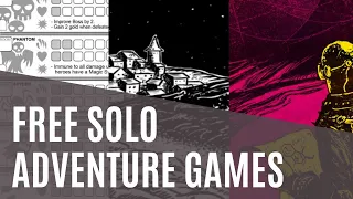 Six free solo adventure games (and one very cheap one...)