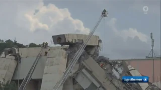 Brückeneinsturz in Genua  (Italien) Wie konnte es zu dieser Katastrophe kommen?