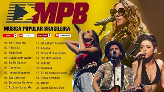 MPB Romântica Relaxar - Acústico MPB Brasileiro Antigo - Melim, Ana Carolina, Leoni, Titãs #CD19