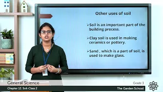 Grade 3 General Science Chapter 12 Class 2 Uses of Soil