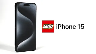 LEGO iPhone 15 | MOC Tutorial