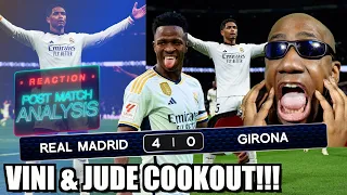 Real Madrid Girona REACTION Post Match Analysis | 4-0 | Vini is WORLD CLASS! Jude is INSANE!