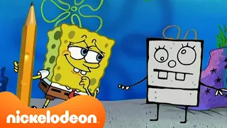 SpongeBob | KritzelBob erwacht zum Leben! | Frankenkritzel | Nickelodeon Deutschland