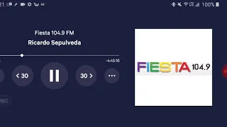 Radios De El Salvador--Radio Fiesta 104.9 FM- Sabados Del Recuerdo Saturday July 4 2020 Part 1.