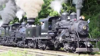 Cass  Scenic Railroad (PARADE of STEAM) - WV DAY 2020