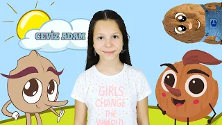 Ceylin-H - Evolution of CEVİZ ADAM Song & Animation - Nursery Rhymes & Super Simple Kids Songs Dance