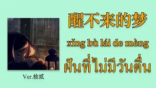 【เพลงจีนแปลไทย-Pinyin】醒不来的梦 ฝันที่ีไม่ยอมตื่นช้า Ver.拾贰