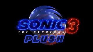 Sonic the Hedgehog 3 Plush | Title Treatment Reveal (2024 Movie )