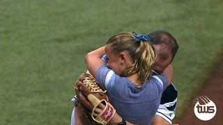 First Pitch ends in Big Surprise for Soldier's Daughter