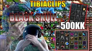 ALOU BUGADO DROPOU TUDO "500kk" Black Skull e levou ban na twitch  | #TibiaClips