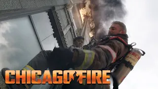 Severide Jumps From 25 Story Building | Chicago Fire