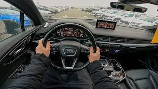 Audi Q7 2017 POV Test Drive @DRIVEWAVE1
