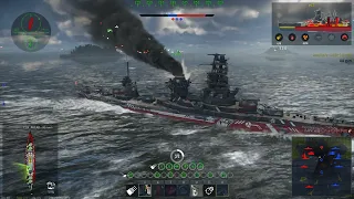 【War Thunder｜戰爭雷霆】🌟Naval - Gameplay × IJN Ise | 伊勢級"日向"號 (1920)｜Battleship｜World War II｜N.O.1