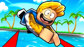 I Swam 59,647,788 Miles And Became The Fastest in Roblox Swim Race Simulator