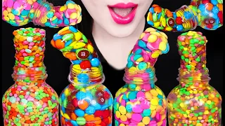 ASMR RAINBOW CANDY HONEY JELLY MUKBANG 레인보우 캔디 꿀 젤리 먹방 EATING SOUNDS