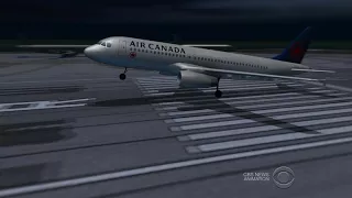 Air Canada jet failed to respond to orders to abort landing