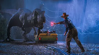 عالم بيقدر انه يستنسخ الديناصورات من الحمض النووي للناموس، ولكنهم بيدمروا البشرية Jurassic Park