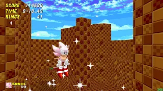 SUPER FORMS CAN FLY (+ HYPER SONIC FORM)-SONIC ROBO BLAST 2 MODS